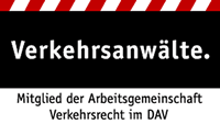 Logo: Mitglied der Arbeitsgemeinschaft Verkehrsrecht im Deutschen Anwaltverein