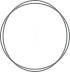 Rundes Symbol mit Kreisrahmen als Icon für juristische Homepage